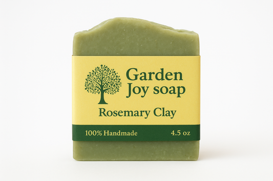 Rosemary clay soap